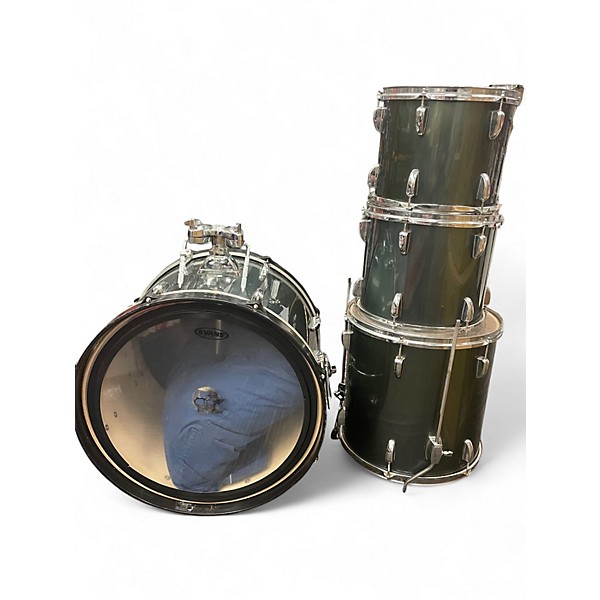 Used TAMA 5 Piece Swingstar Green Drum Kit
