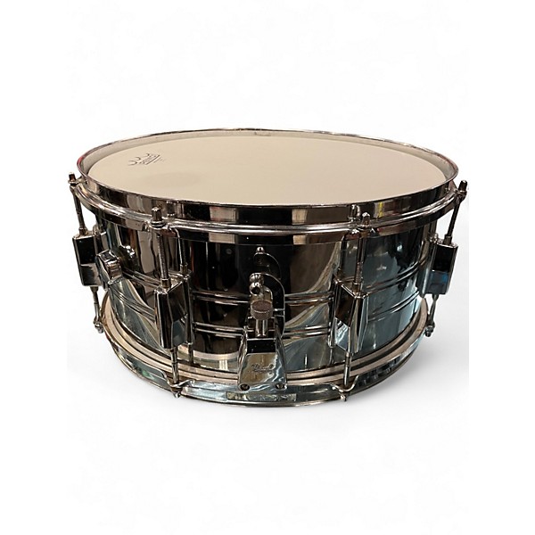 Used Pearl 14in Export Series Snare Chrome Drum