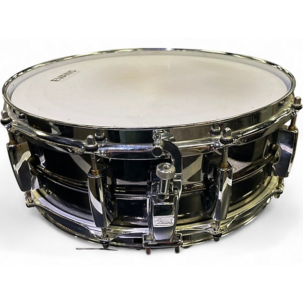 Used Pearl 14X5 Sensitone Elite Snare Chrome over Brass Drum