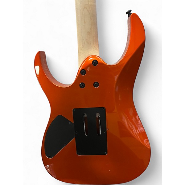Used Ibanez RG460DX Orange Metallic Solid Body Electric Guitar