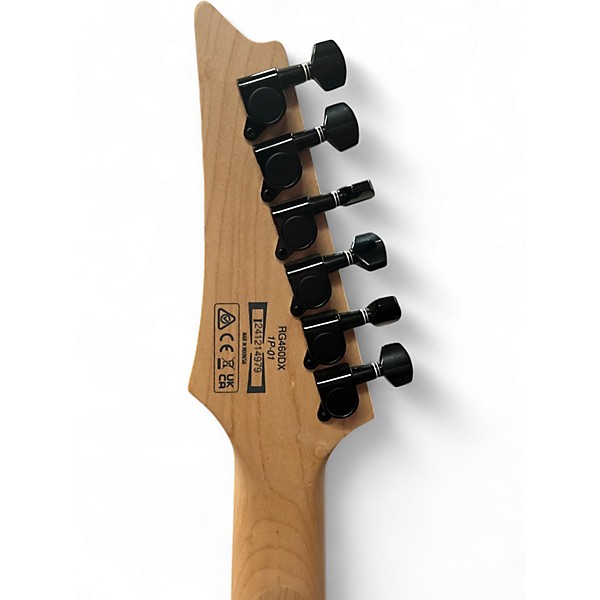 Used Ibanez RG460DX Orange Metallic Solid Body Electric Guitar