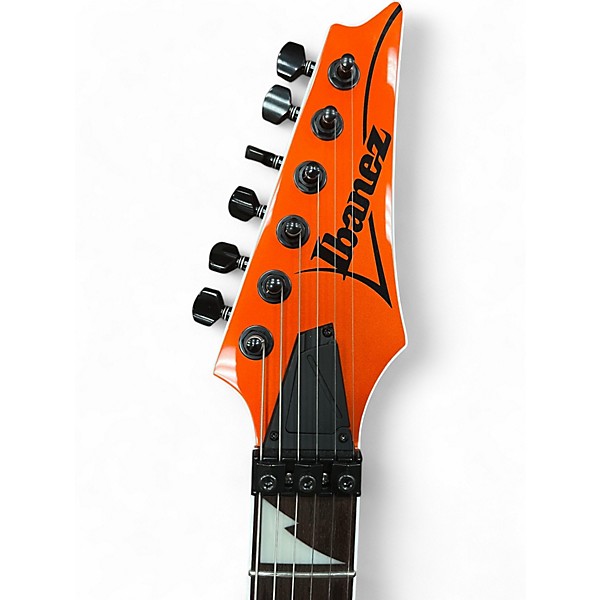 Used Ibanez RG460DX Orange Metallic Solid Body Electric Guitar