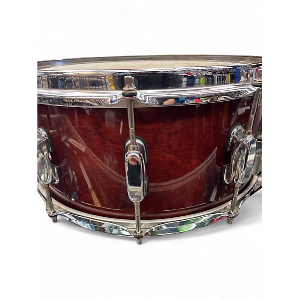 Used TAMA 6.5X14 ARTWOOD BIRCH RED MAHOGANY Drum