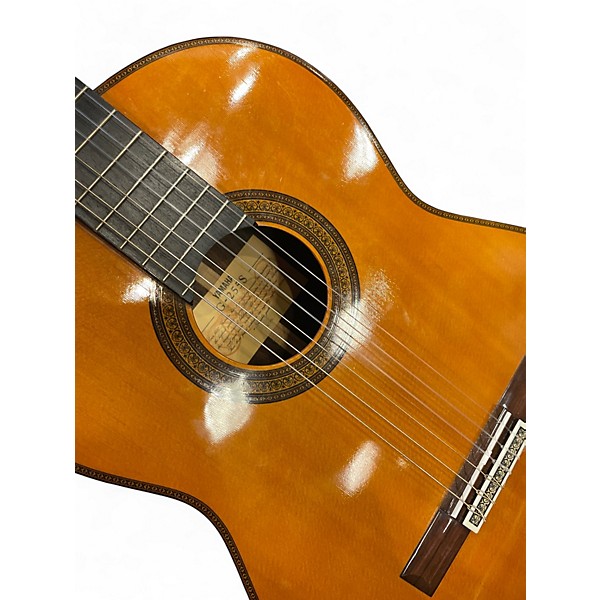 Used Yamaha G-255s Natural Classical Acoustic Guitar