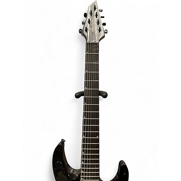 Used Jackson JS22-7 Dinky 7 String Black Solid Body Electric Guitar