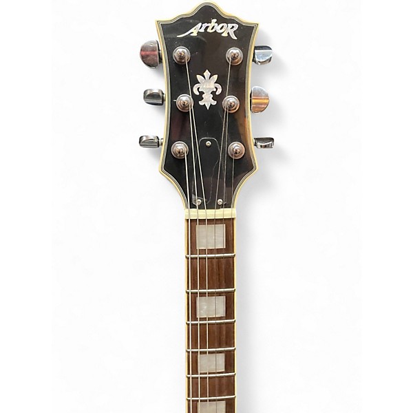 Used Arbor Hollow Body White Hollow Body Electric Guitar