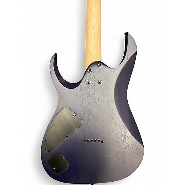 Used Ibanez RGA42FM TRANS BLUE SATIN Solid Body Electric Guitar