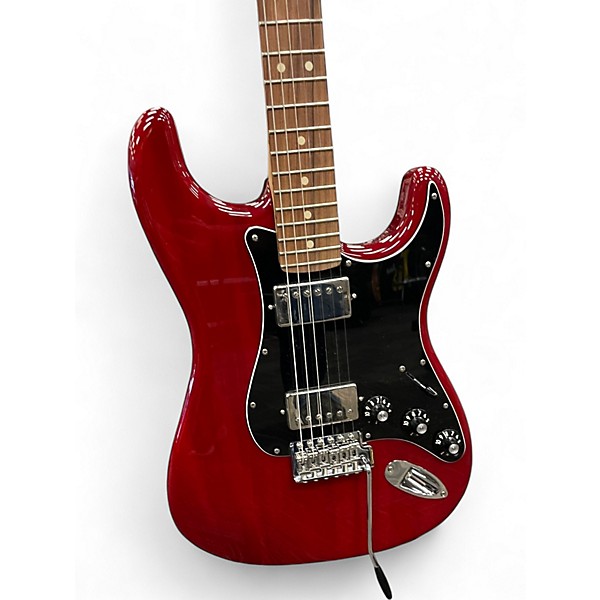 Used Fender Blacktop Stratocaster Red Solid Body Electric Guitar