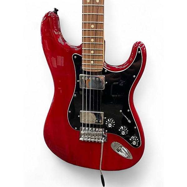 Used Fender Blacktop Stratocaster Red Solid Body Electric Guitar