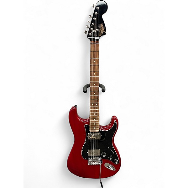 Used Fender Blacktop Stratocaster Red Solid Body Electric Guitar