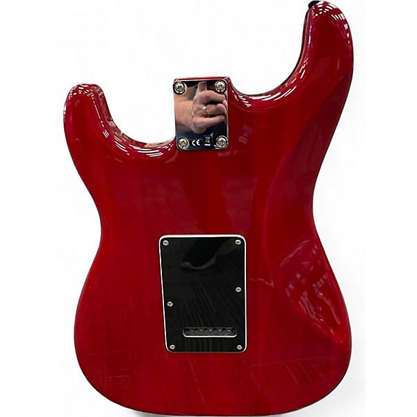 Used Fender Blacktop Stratocaster Red Solid Body Electric Guitar