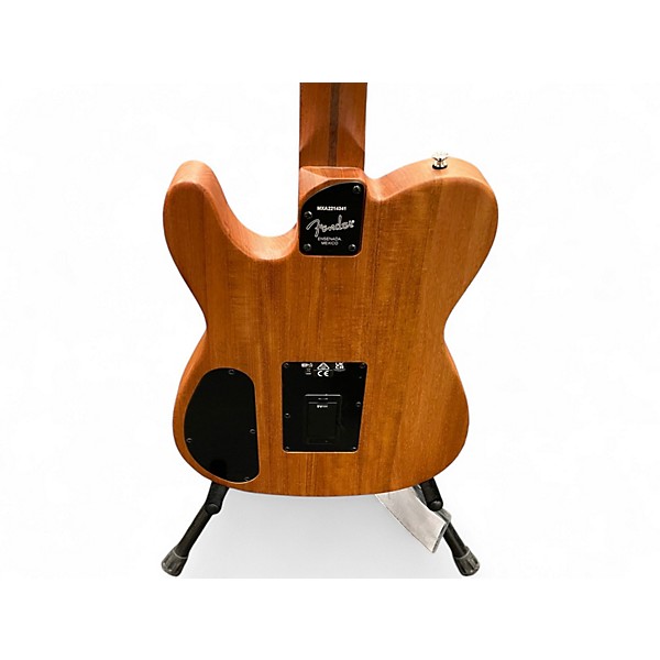 Used Fender Acoustasonic Player Telecaster Natural Acoustic Electric Guitar