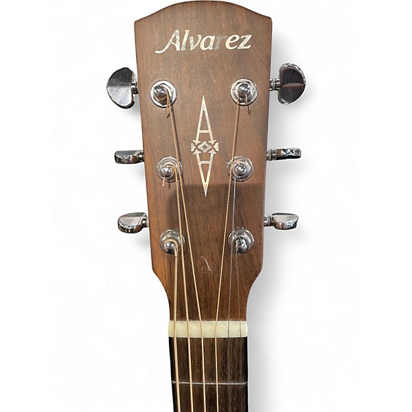 Used Alvarez AF60CE Folk SHADOW BURST Acoustic Electric Guitar