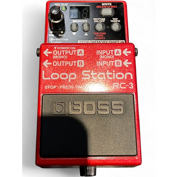 Used BOSS RC3 Loop Station Pedal