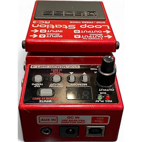 Used BOSS RC3 Loop Station Pedal