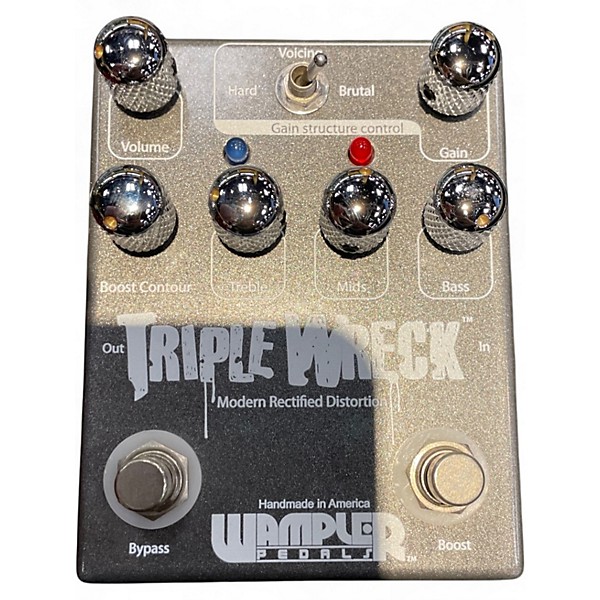Used Wampler Triple Wreck Effect Pedal
