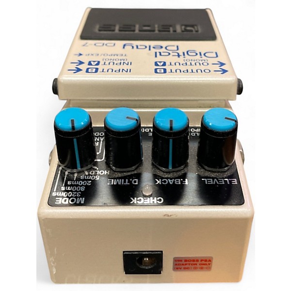 Used BOSS DD7 Digital Delay Effect Pedal