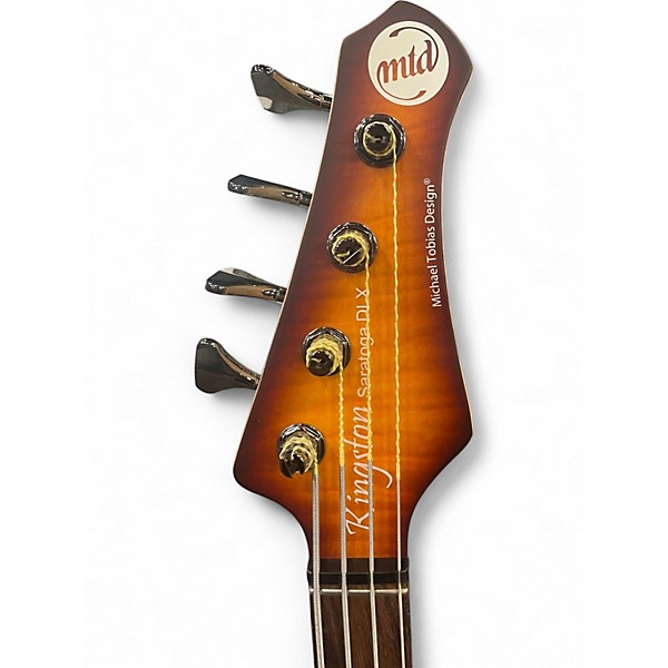 Used MTD Kingston Saratoga DLX Large Cat Electric Bass Guitar