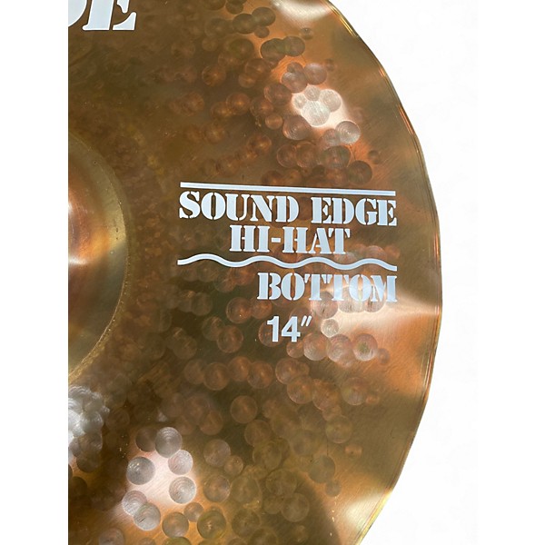 Used Paiste 14in Rude Sound Edge Hi Hat Bottom Cymbal
