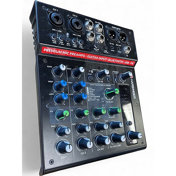 Used Harbinger LX8 Powered Mixer