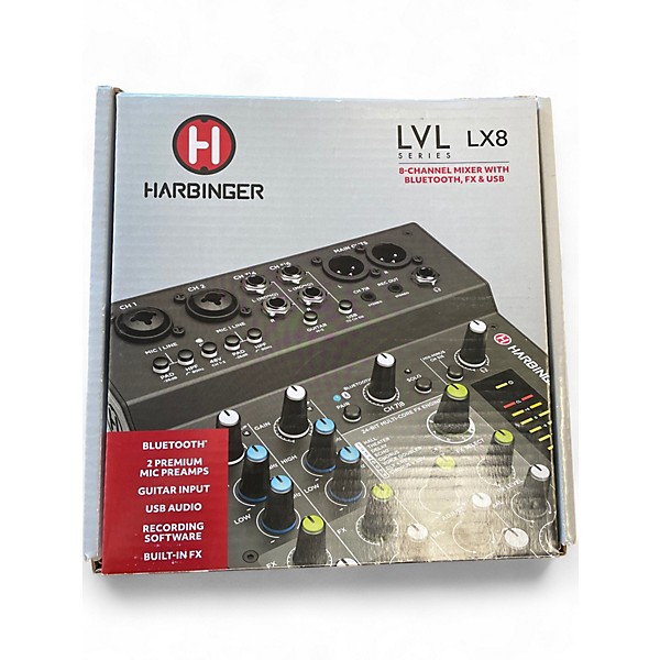 Used Harbinger LX8 Powered Mixer