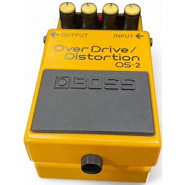 Used BOSS OS2 Overdrive Distortion Effect Pedal