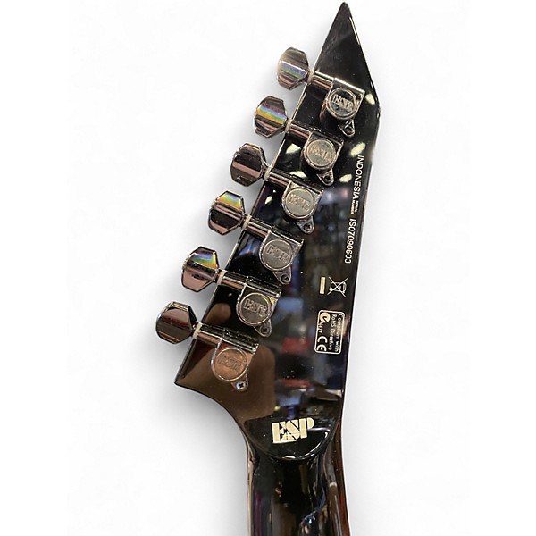 Used ESP KH JUNIOR Black Solid Body Electric Guitar