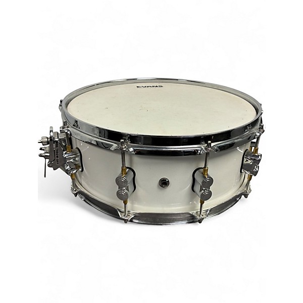 Used PDP by DW 14in Concept Series Snare Alpine White Drum