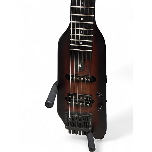 Used Donner HUSH-X Sunburst Electric Guitar