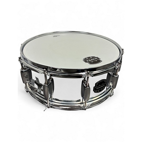 Used Mapex 14in STEEL SHELL SNARE Chrome Drum
