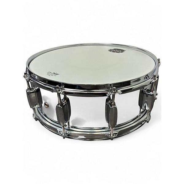 Used Mapex 14in STEEL SHELL SNARE Chrome Drum