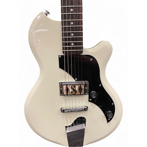 Used Supro Jamesport Island Alpine White Solid Body Electric Guitar