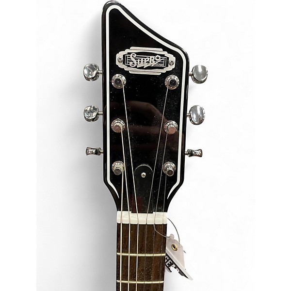 Used Supro Jamesport Island Alpine White Solid Body Electric Guitar