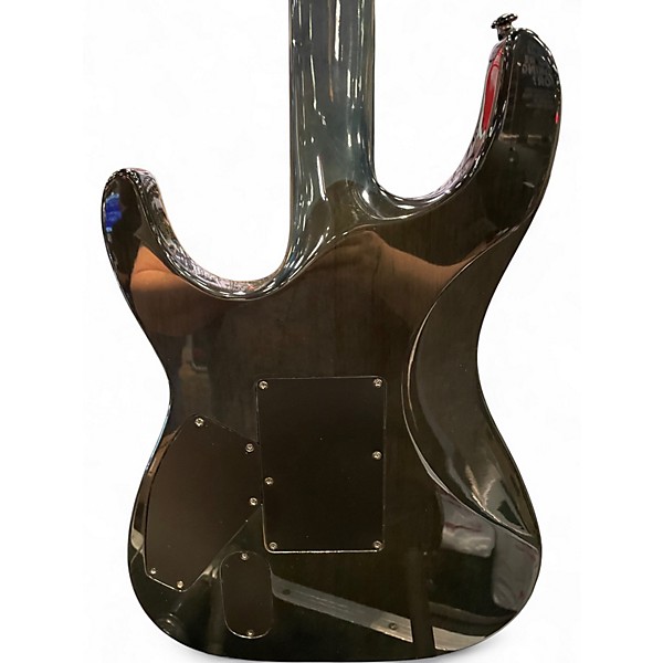 Used ESP LTD MH400 Trans Blue Solid Body Electric Guitar