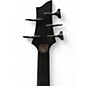 Used Schecter Guitar Research STEALTH5 Satin Black Electric Bass Guitar