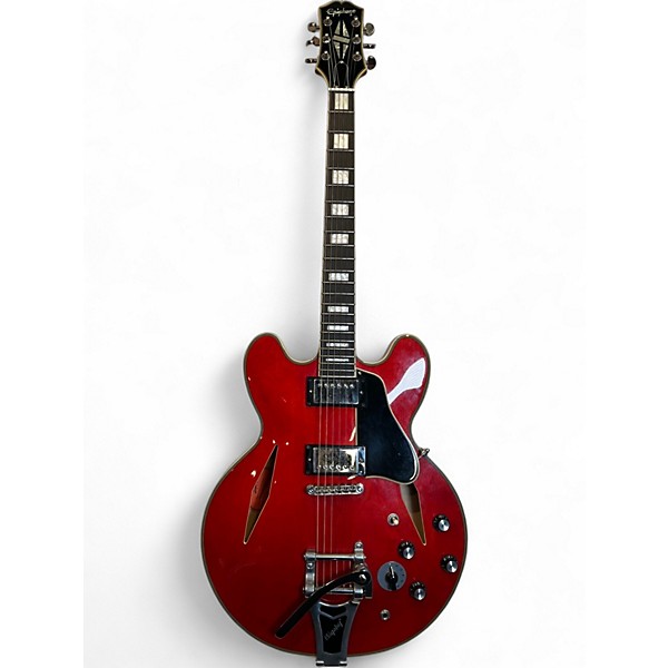 Used Epiphone SHINICHI UBUKATA ES 355 Cherry Hollow Body Electric Guitar