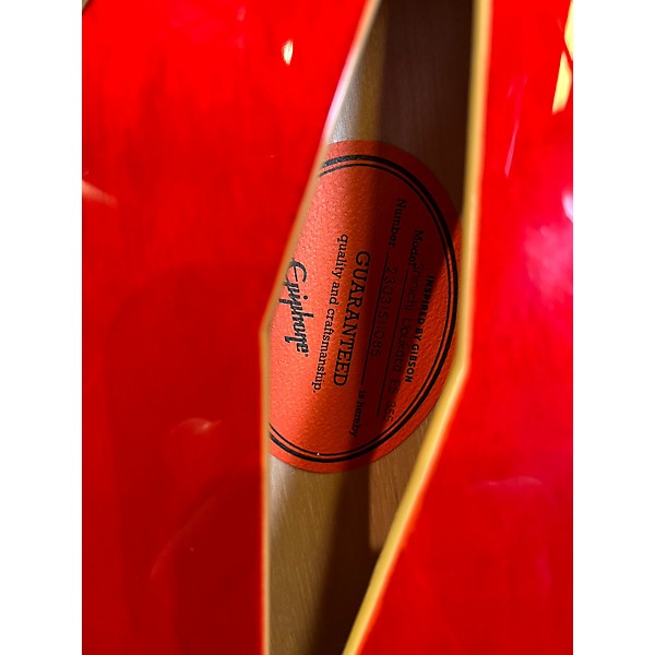 Used Epiphone SHINICHI UBUKATA ES 355 Cherry Hollow Body Electric Guitar