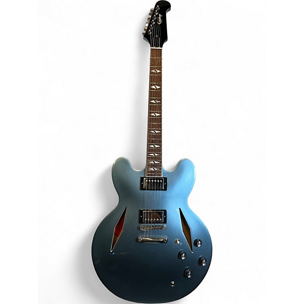 Used Epiphone DG 335 Pelham Blue Hollow Body Electric Guitar
