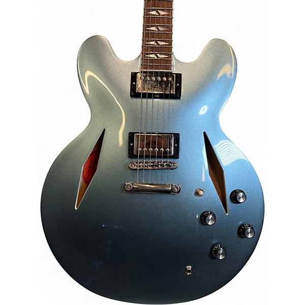 Used Epiphone DG 335 Pelham Blue Hollow Body Electric Guitar