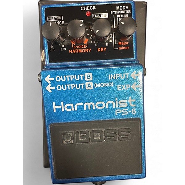 Used BOSS PS6 Harmonist Effect Pedal