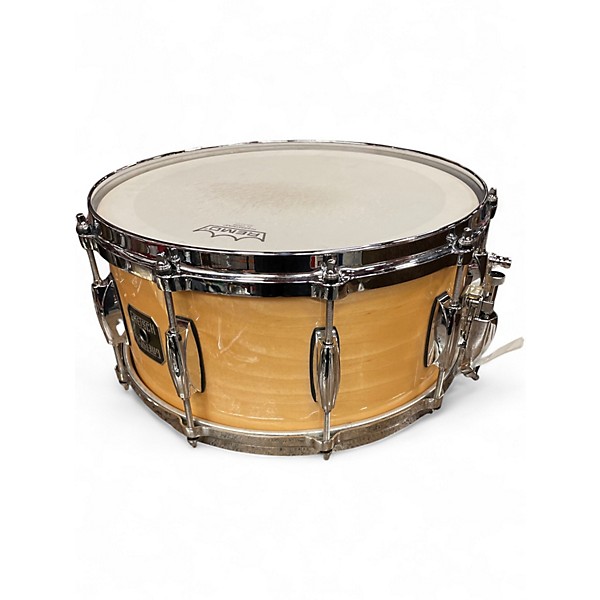 Used Gretsch Drums 6.5X14 Full Range Snare Natural Drum
