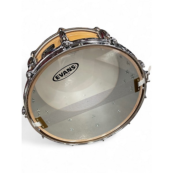 Used Gretsch Drums 6.5X14 Full Range Snare Natural Drum