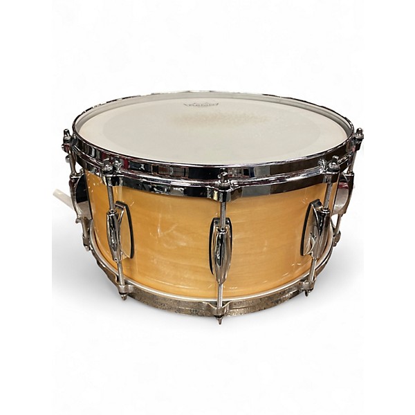 Used Gretsch Drums 6.5X14 Full Range Snare Natural Drum