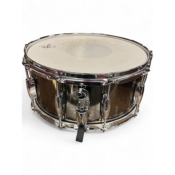Used Gretsch Drums 6.5X14 Black Nickel black nickel Drum