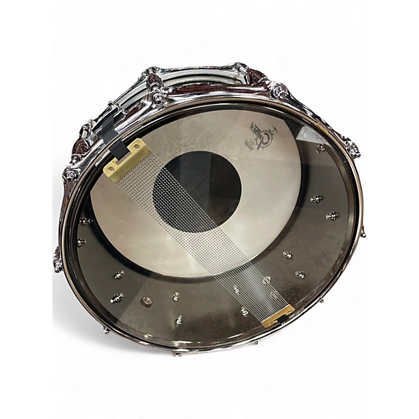 Used Gretsch Drums 6.5X14 Black Nickel black nickel Drum