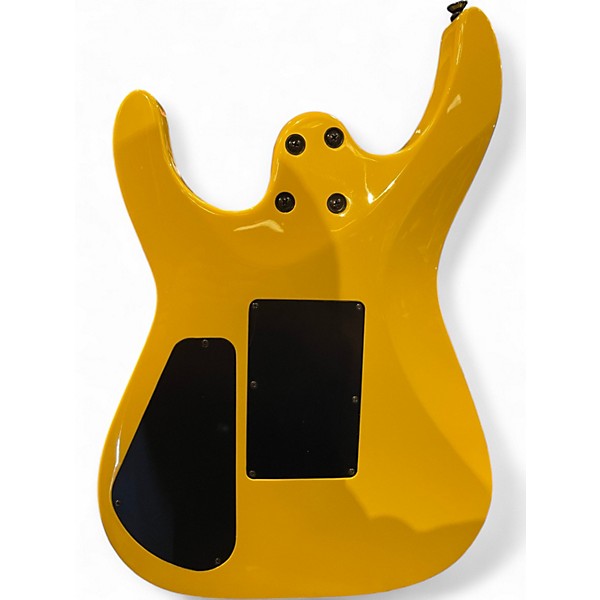 Used Jackson X Series Dinky DK3XR HSS Caution Yellow Solid Body Electric Guitar