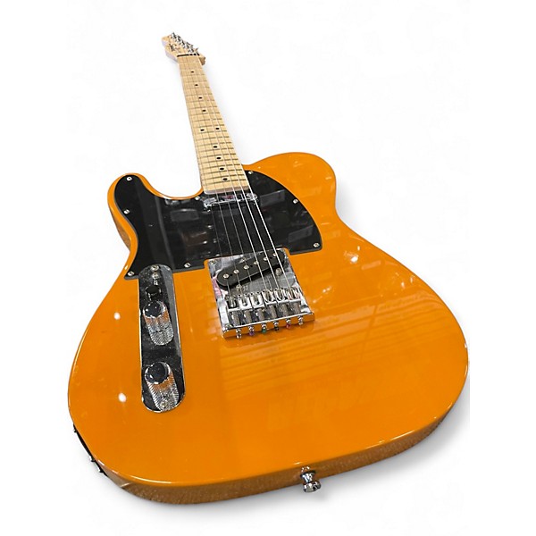 Used Squier Affinity Telecaster Left Handed Butterscotch Electric Guitar