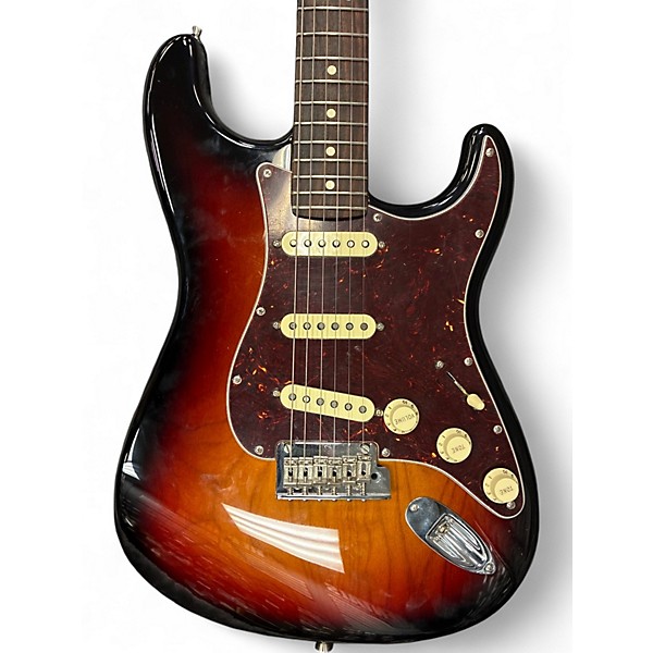 Used Fender American Professional II Stratocaster 3 Color Sunburst Solid Body Electric Guitar