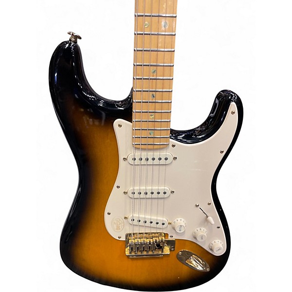 Used Fender 50th Anniversary American Stratocaster 2 Color Sunburst Solid Body Electric Guitar