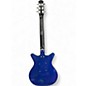 Used Danelectro '59M NOS+ Blue Sparkle Solid Body Electric Guitar